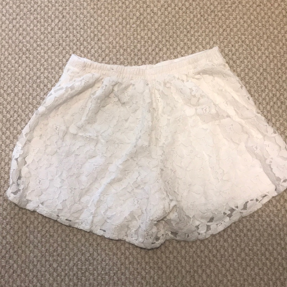 Juniors Mudd Lace Shorts - Picture 2 of 3